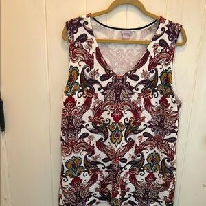Women’s Chico’s Sleeveless Tunic Sweater